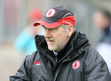 Mickey Harte has been in charge of Tyrone since 2002.