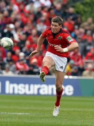Ronan O'Gara: injured in defeat to Ulster last month.