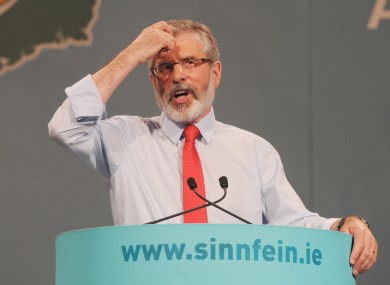 Gerry Adams last night claimed Ireland could access the ESM even if it voted against the Fiscal Compact - a statement contested by FG and FF today.