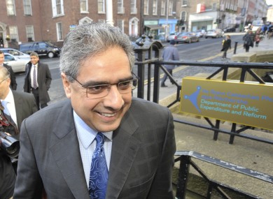 The IMF's Ajai Chopra visits Dublin as part of the Troika's latest review in April. The IMF has approved the latest batch of bailout loans.