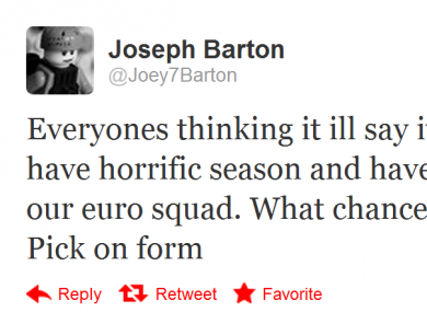 Barton has become notorious for his outspoken nature.