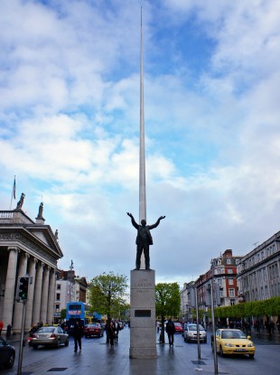 O'Connell Street in Dublin city centre.