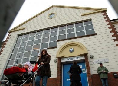 A social welfare office in Finglas, Dublin