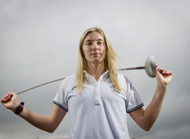 Coyle originally competed in tetrathlon.
