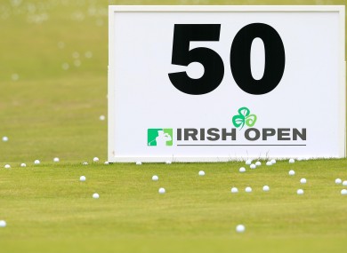 This year's Irish Open takes place at Royal Portrush.