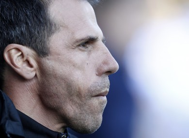 Zola previously managed West Ham.