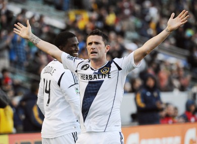 Robbie Keane scored against Ben Olsen's DC United in March of this year.
