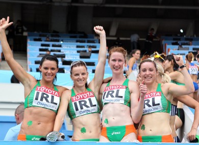 Marian Heffernan, Michelle Carey, Joanne Cuddihy and Claire Bergin.