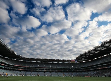 Croke Park will host some of the finals in this year's Féile na nGael competition.