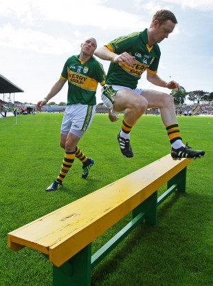 Colm Cooper before the start of last Saturday's game.