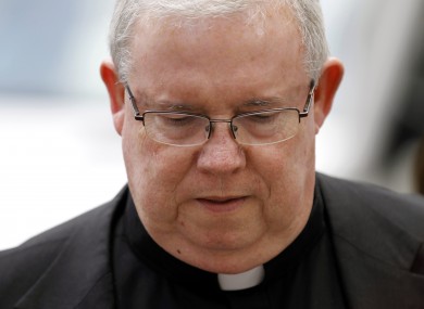 Monsignor William Lynn before verdict reading