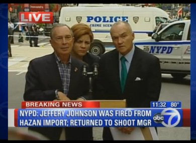 Mayor Mike Bloomberg and Police Commissioner Ray Kelly