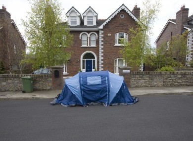 The recent high-profile eviction in Killiney, South Dublin.