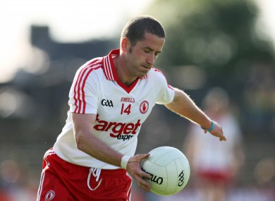 The Target Express logo, seen on Stephen O'Neill's jersey.