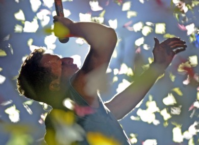 Chris Martin of Coldplay: Universal has been told it must sell off the acts signed to EMI subsidiary Parlophone, inclouding Coldplay, when it completes a €1.45bn takeover.