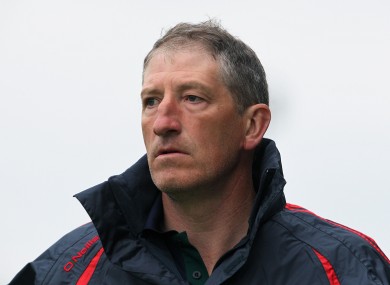 Kevin Ryan managed Carlow this year.