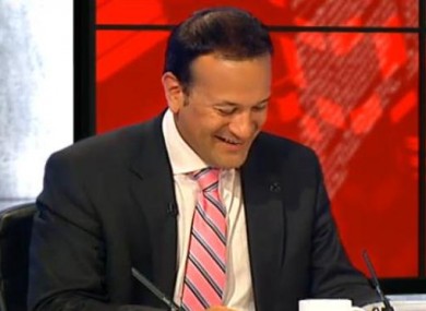 Leo Varadkar on Tonight with Vincent Browne last night.