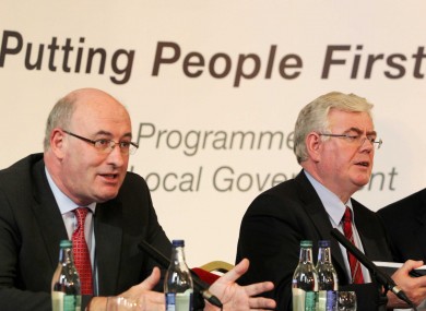 Yesterday's launch of the Action Programme for Effective Local Government.