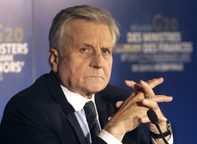 Lenihan's letter to Jean-Claude Trichet, pictured, came after the then-ECB head had raised concerns about the dependancy of Irish banks on ECB funds.