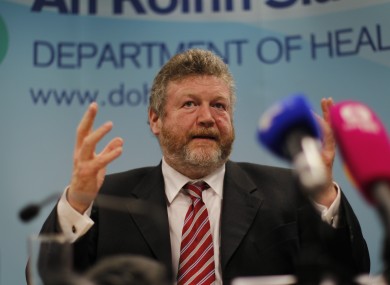 Minister for Health, James Reilly.