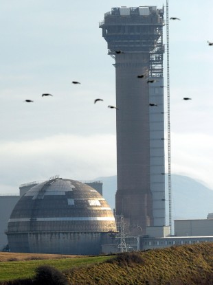 Sellafield Nuclear plant in Cumbria, Britain.