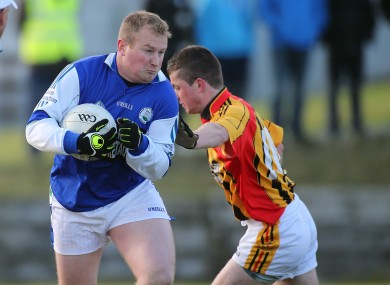 Paudie Hurley in action for Castlehaven in their recent Munster club quarter-final.