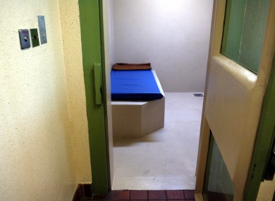 File photo of a safety observation cell in Cloverhill Prison, Dublin.