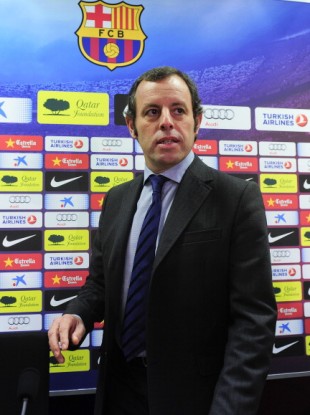 Sandro Rosell: optimistic.