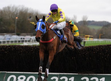 Le Beau Bai on his way to winning last year's Welsh National.
