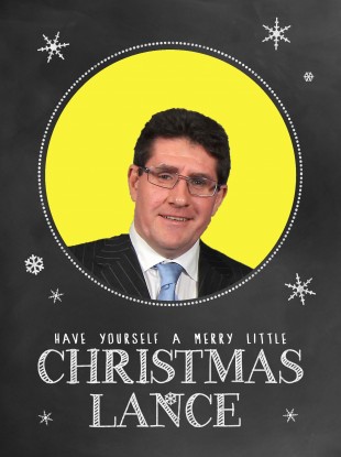 Jimmy's sending cards.