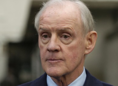 Beef baron Larry Goodman, pictured after attending the Mahon Tribunal in 2004.