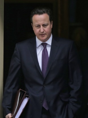 British Prime Minister David Cameron