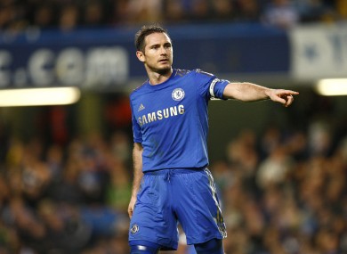 Lampard's future has been the subject of much speculation of late.