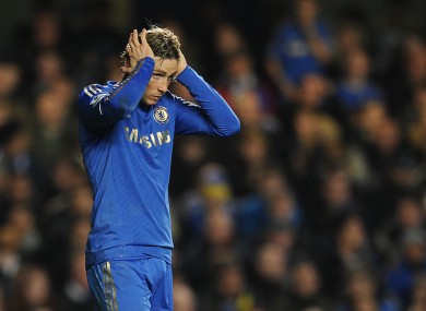 Torres produced a disappointing performance, as Chelsea lost to QPR on Wednesday night.