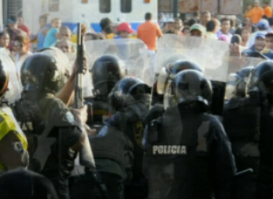 A picture from outside the prison