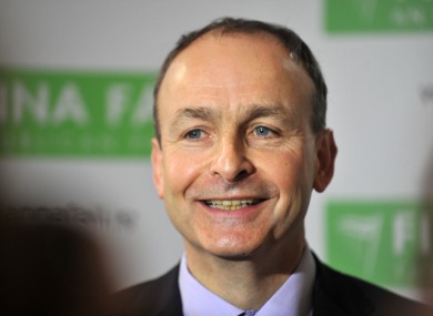 In a poll taken before the promissory note deal, Micheál Martin's Fianna Fáil was considered the most popular political party in Ireland for the first time since 2008.