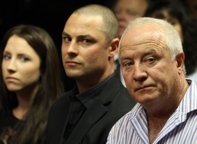 Aimee, Carl and Henke Pistorius