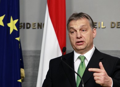 Hungarian Prime Minister Viktor Orban