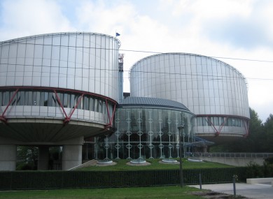 The European Court of Human Rights in Strasbourg.