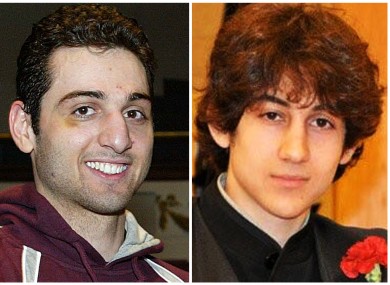 This combination of undated photos shows Tamerlan Tsarnaev, 26, left, and Dzhokhar Tsarnaev, 19.