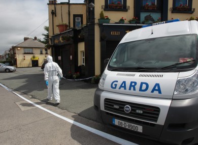 The scene of the 2011 shooting in Inchicore, Dublin 8.