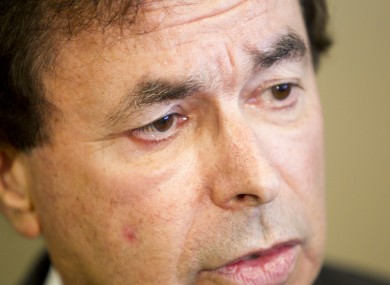 Minister for Justice Alan Shatter.