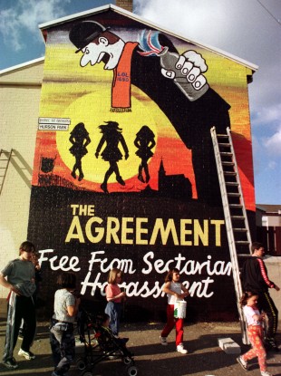 Sinn Féin says the Northern Ireland peace process has fallen flat since the British government failed to offer a cash injection promised in the St Andrew's Agreement.