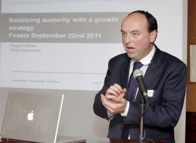 IBEC chief economist Fergal O'Brien says Budget 2014 could drop all of its new taxes and still bring Ireland within its deficit targets.