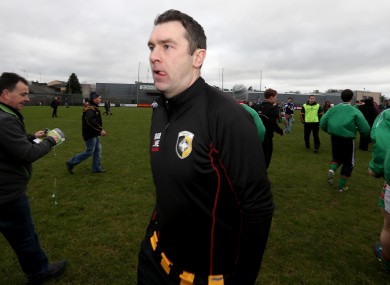 McConville picture after his final game for Crossmaglen.