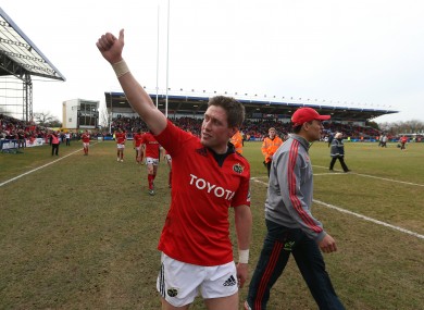 The IRFU have paid tribute to O'Gara's contribution to Irish rugby.