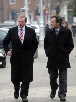 Enda Kenny and Alan Shatter