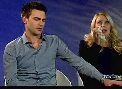 Michael Christian and former co-host Mel Greig who made the hoax call to the London hospital.