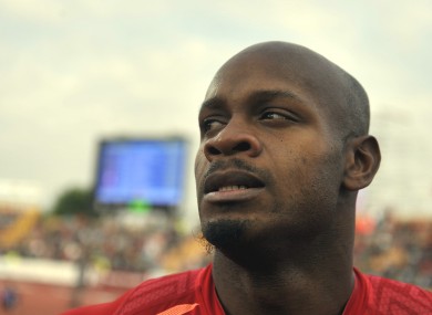 Asafa Powell of Jamaica is one of the athletes to have failed a drugs test.