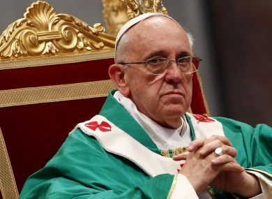 File photo of Pope Francis.